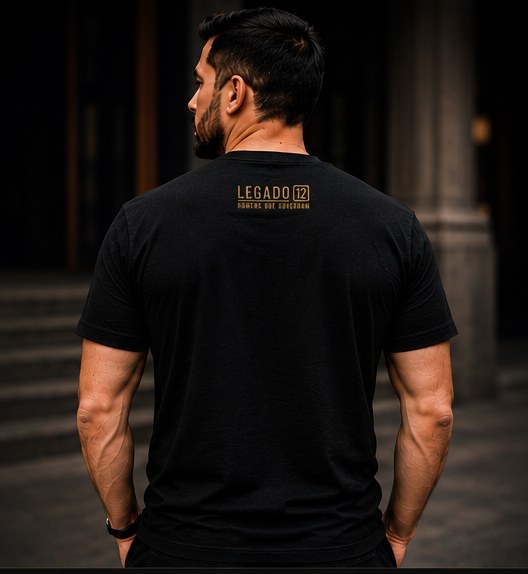 Camiseta Combati o Bom Combate — costas
